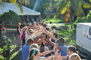 A tunnel of love!